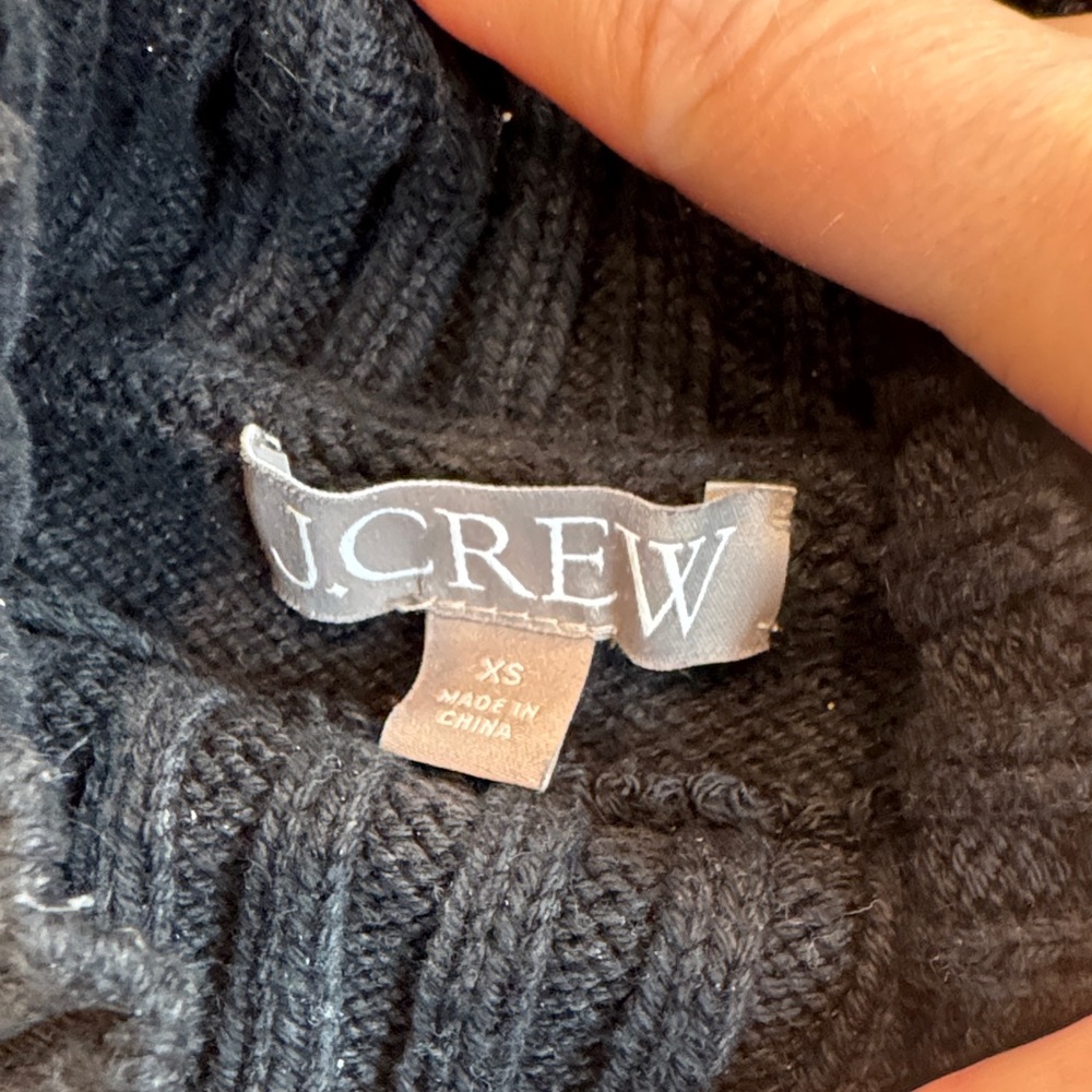 J. Crew Striped Cotton Sweater - Picture 2 of 8